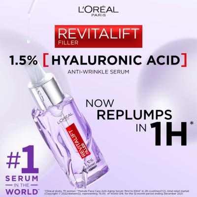 L&#039;Oréal Paris Revitalift Filler HA 1,5% Pleťové sérum pre ženy 30 ml