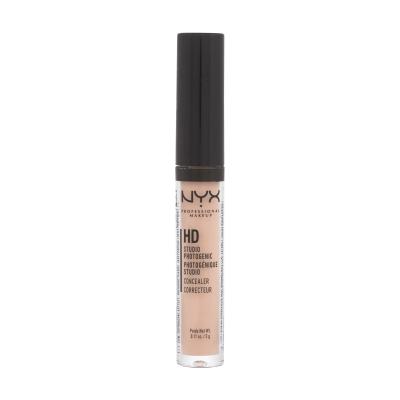 NYX Professional Makeup HD Concealer Korektor pre ženy 3 g Odtieň 02 Fair