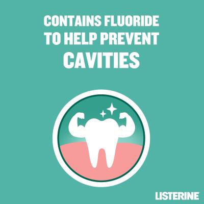 Listerine Naturals Teeth Protection Mild Taste Mouthwash Ústna voda 500 ml