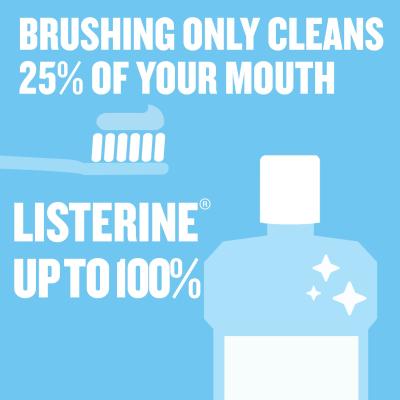 Listerine Total Care Stay White Mouthwash 6 in 1 Ústna voda 250 ml