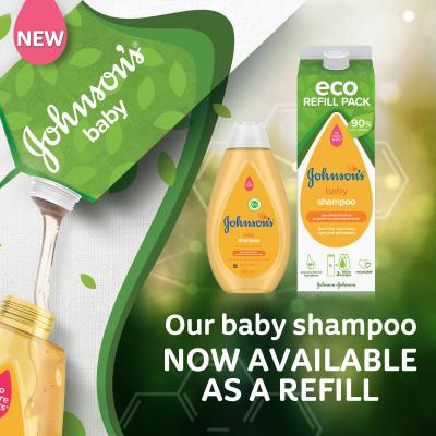 Johnson´s Baby Shampoo Šampón pre deti Náplň 1000 ml