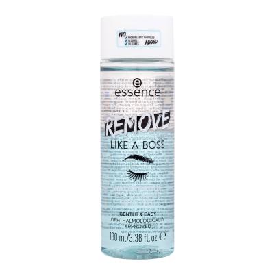 Essence Remove Like A Boss Waterproof Eye Make-Up Remover Odličovač očí pre ženy 100 ml