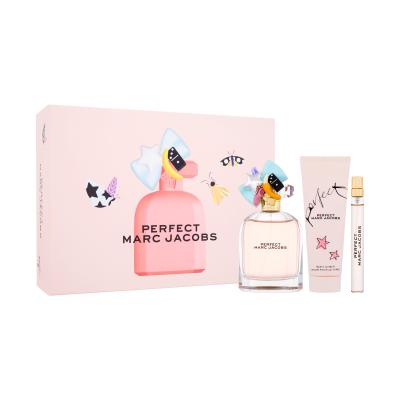 Marc Jacobs Perfect SET2 Darčeková kazeta parfumovaná voda 100 ml + telové mlieko 75 ml + parfumovaná voda 10 ml