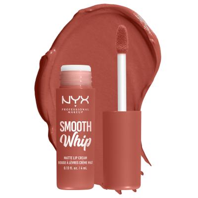 NYX Professional Makeup Smooth Whip Matte Lip Cream Rúž pre ženy 4 ml Odtieň 02 Kitty Belly
