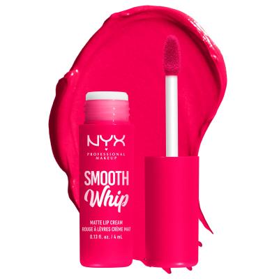 NYX Professional Makeup Smooth Whip Matte Lip Cream Rúž pre ženy 4 ml Odtieň 10 Pillow Fight