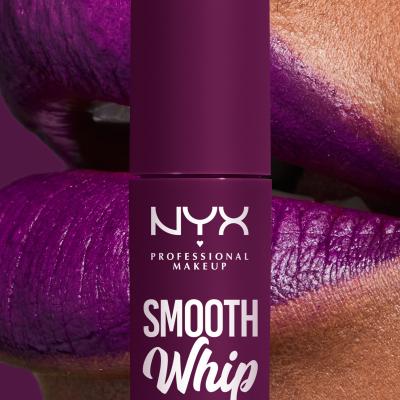 NYX Professional Makeup Smooth Whip Matte Lip Cream Rúž pre ženy 4 ml Odtieň 11 Berry Bed Sheets