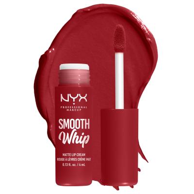 NYX Professional Makeup Smooth Whip Matte Lip Cream Rúž pre ženy 4 ml Odtieň 14 Velvet Robe