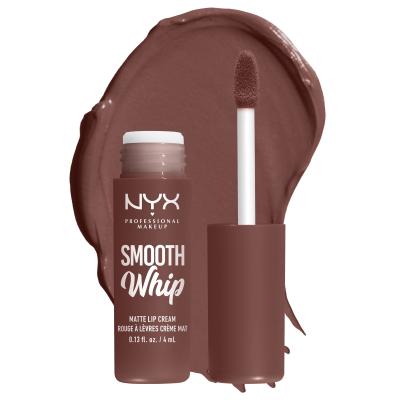 NYX Professional Makeup Smooth Whip Matte Lip Cream Rúž pre ženy 4 ml Odtieň 17 Thread Count
