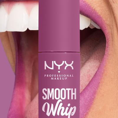 NYX Professional Makeup Smooth Whip Matte Lip Cream Rúž pre ženy 4 ml Odtieň 19 Snuggle Sesh