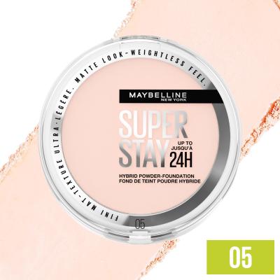 Maybelline Superstay 24H Hybrid Powder-Foundation Make-up pre ženy 9 g Odtieň 05