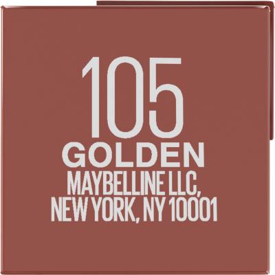 Maybelline Superstay Vinyl Ink Liquid Rúž pre ženy 4,2 ml Odtieň 105 Golden
