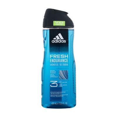 Adidas Fresh Endurance Shower Gel 3-In-1 New Cleaner Formula Sprchovací gél pre mužov 400 ml