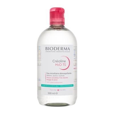 BIODERMA Créaline H2O TS Micelárna voda pre ženy 500 ml