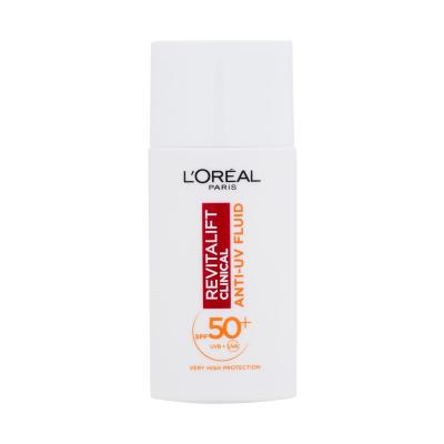 L'Oréal Paris Revitalift Clinical Anti-UV Fluid SPF50+ Denný pleťový krém 50 ml