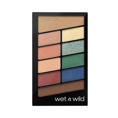 Wet n Wild Color Icon 10 Pan Očný tieň pre ženy 10 g Odtieň Stop Playing Safe