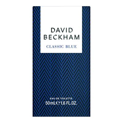 David Beckham Classic Blue Toaletná voda pre mužov 50 ml
