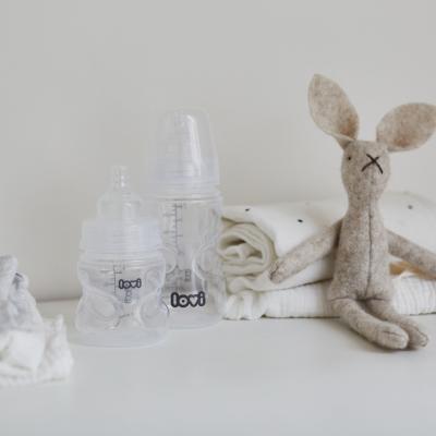 LOVI Medical+ Bottle 3m+ Slow Dojčenská fľaša pre deti 250 ml