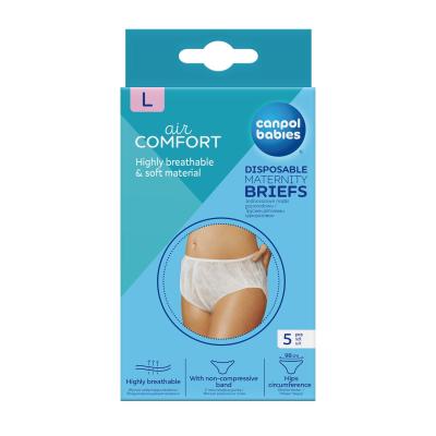 Canpol babies Air Comfort Disposable Maternity Briefs L Popôrodné nohavičky pre ženy 5 ks