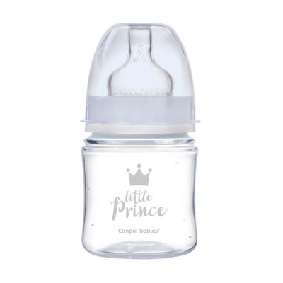 Canpol babies Royal Baby Easy Start Anti-Colic Bottle Little Prince 0m+ Dojčenská fľaša pre deti 120 ml