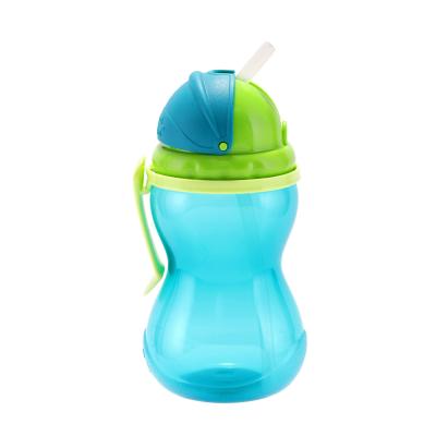 Canpol babies Active Cup Sport Cup With Flip-Top Straw Blue Šálka pre deti 370 ml