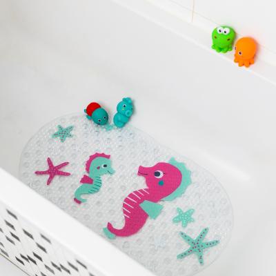 Canpol babies Love&amp;Sea Bath Mat Pink Doplnok do kúpeľne pre deti 1 ks