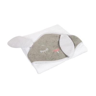 Canpol babies Cuddle And Dry Robe Soft Towel Bunny Doplnok do kúpeľne pre deti 1 ks