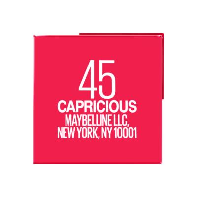 Maybelline Superstay Vinyl Ink Liquid Rúž pre ženy 4,2 ml Odtieň 45 Capricious
