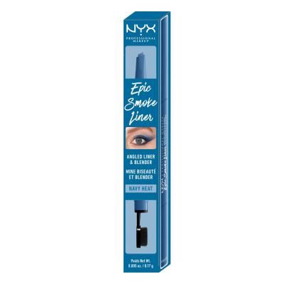 NYX Professional Makeup Epic Smoke Liner Ceruzka na oči pre ženy 0,17 g Odtieň 09 Navy Heat