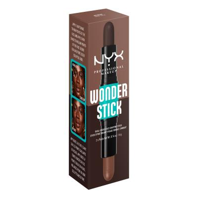 NYX Professional Makeup Wonder Stick Korektor pre ženy 8 g Odtieň 08 Deep Rich