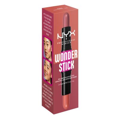 NYX Professional Makeup Wonder Stick Blush Lícenka pre ženy 8 g Odtieň 02 Honey Orange And Rose