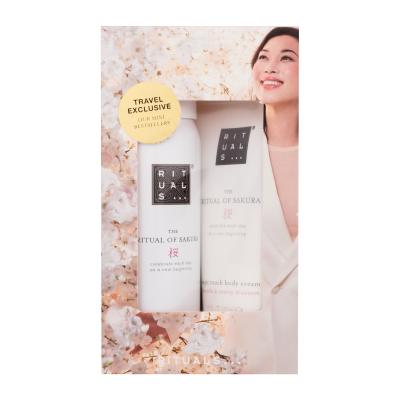 Rituals The Ritual Of Sakura Travel Exclusive Mini Bestsellers Darčeková kazeta telový krém Magic Touch Body Cream 70 ml + sprchovacia pena Sensational Foaming Shower Gel 50 ml