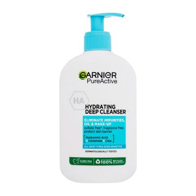 Garnier Pure Active Hydrating Deep Cleanser Čistiaci gél 250 ml