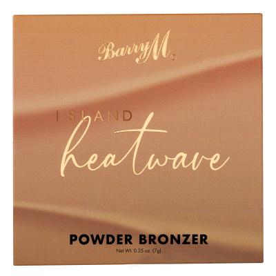 Barry M Heatwave Powder Bronzer Bronzer pre ženy 7 g Odtieň Island