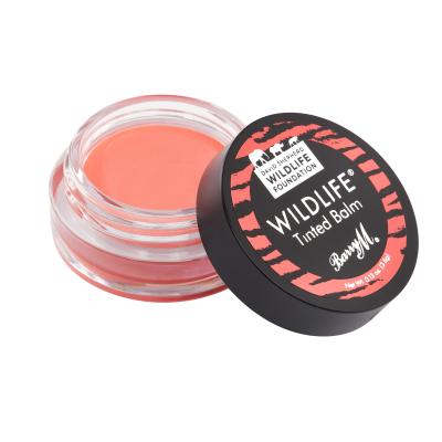 Barry M Wildlife Tinted Balm Balzam na pery pre ženy 3,6 g Odtieň Sunset Pink