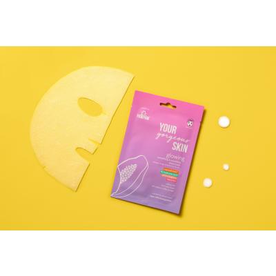 Dr. PAWPAW Your Gorgeous Skin Glowing Sheet Mask Pleťová maska pre ženy 25 ml