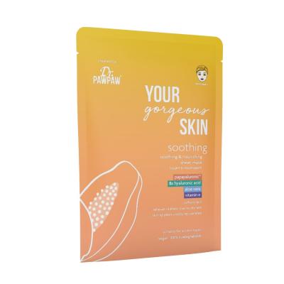 Dr. PAWPAW Your Gorgeous Skin Soothing Sheet Mask Pleťová maska pre ženy 25 ml