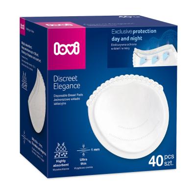 LOVI Discreet Elegance Disposable Breast Pads White Vložky do podprsenky pre ženy Set