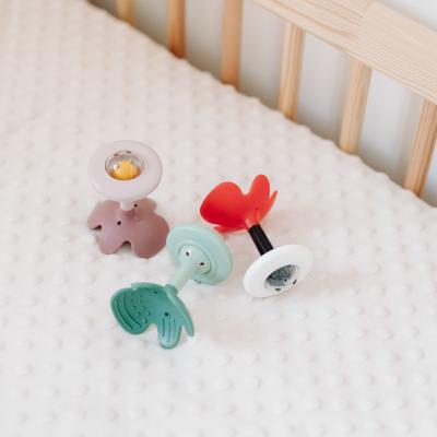 Canpol babies Sensory Rattle With Teether Red Hračka pre deti 1 ks