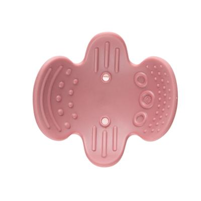 Canpol babies Sensory Rattle With Teether Pink Hračka pre deti 1 ks