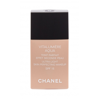 Chanel Vitalumière Aqua SPF15 Make-up pre ženy 30 ml Odtieň 10 Beige