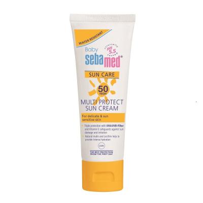 SebaMed Baby Sun Care Multi Protect Sun Cream SPF50 Opaľovací prípravok na telo pre deti 75 ml