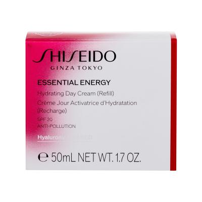 Shiseido Essential Energy Hydrating Day Cream SPF20 Denný pleťový krém pre ženy Náplň 50 ml