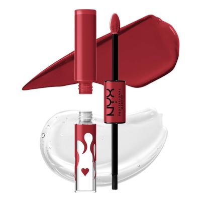 NYX Professional Makeup Shine Loud Rúž pre ženy 3,4 ml Odtieň 34 Rebel In Red Serrano