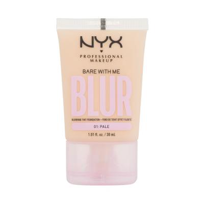 NYX Professional Makeup Bare With Me Blur Tint Foundation Make-up pre ženy 30 ml Odtieň 01 Pale