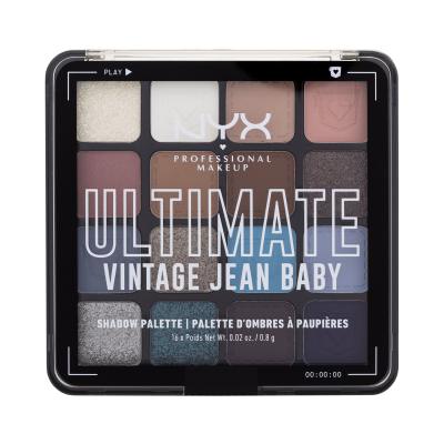 NYX Professional Makeup Ultimate Očný tieň pre ženy 13,28 g Odtieň 02 Vintage Jean Baby