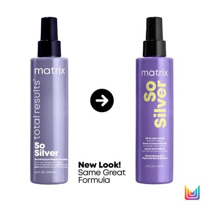 Matrix So Silver All-In-One Toning Leave-In Spray Bezoplachová starostlivosť pre ženy 200 ml