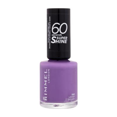 Rimmel London 60 Seconds Super Shine Lak na nechty pre ženy 8 ml Odtieň 560 Lovey Dovey