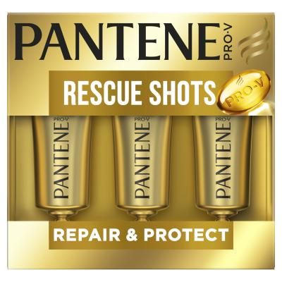 Pantene Intensive Repair (Repair &amp; Protect) Rescue Shots Sérum na vlasy pre ženy 3x15 ml