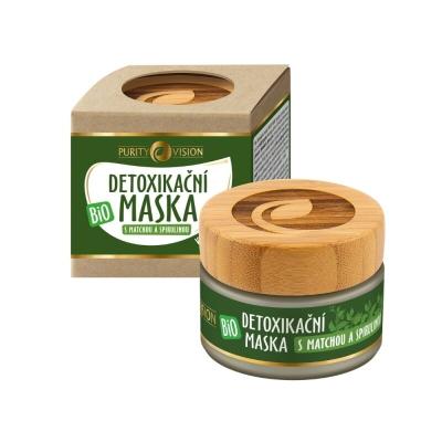 Purity Vision Detox Mask Matcha &amp; Spirulina Pleťová maska 40 ml