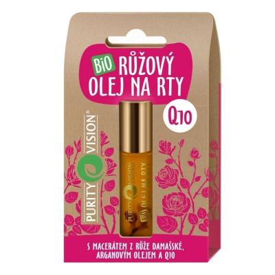 Purity Vision Rose Bio Lip Oil Olej na pery 10 ml